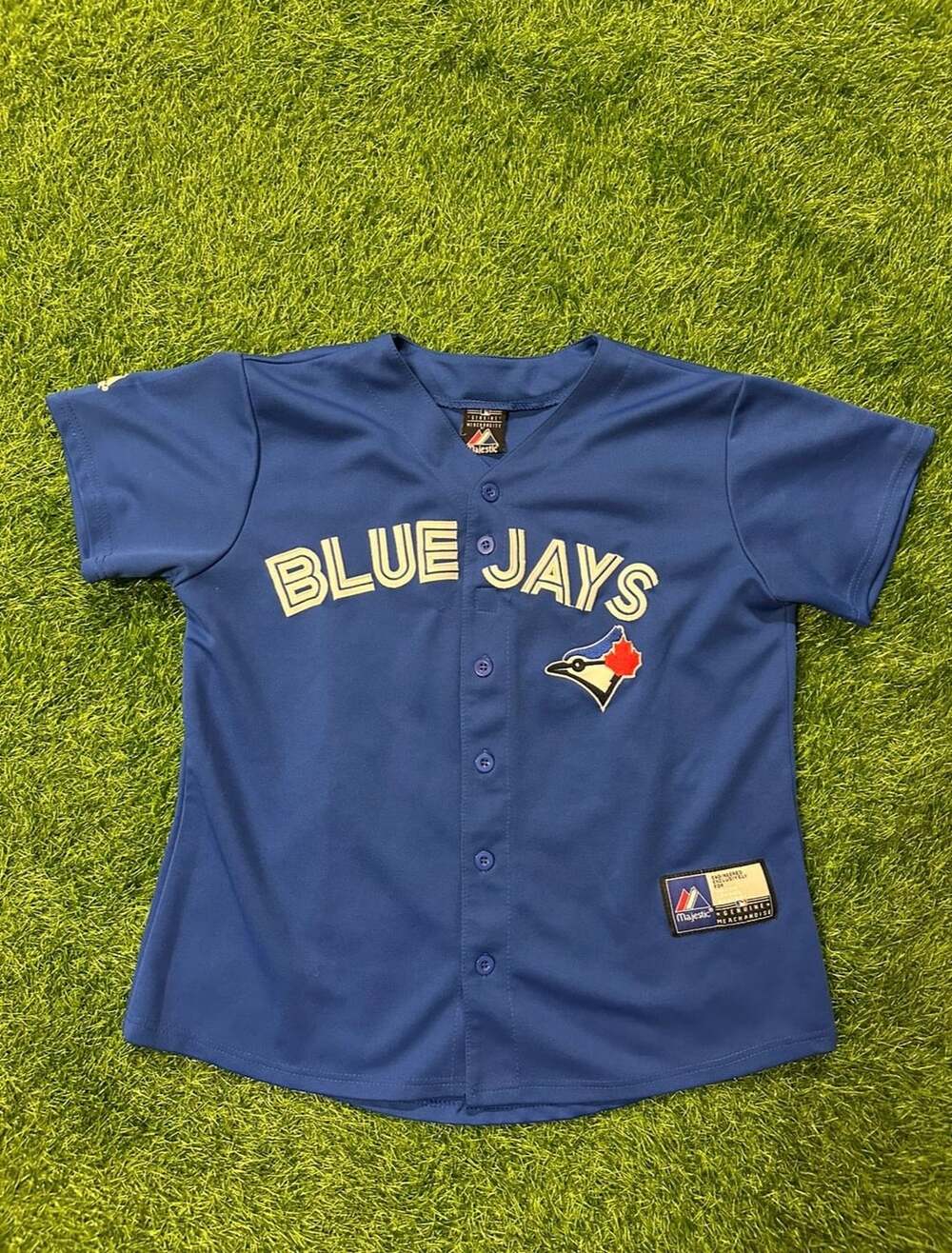 Majestic Toronto Blue Jays Rasmus 28 Jersey Size youth L